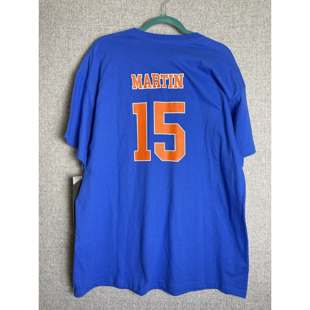 NWT Official Florida Gators College Basketball Blue Alijah Martin #15 T-Shirt XL - Picture 2 of 4
